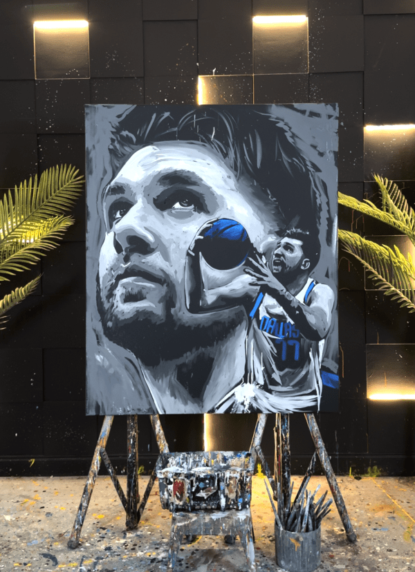 luka doncic painting